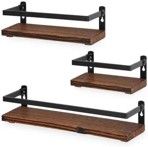 Mount Floating Shelves That Hold Books Without a Bulky Case Eating the Wall
