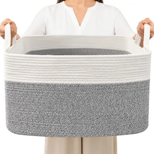 Give Toys One Large Basket Instead of a Shelf Lined With a Dozen Small Bins