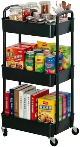 Roll a Cart With Wheels Between Rooms Rather Than Buy Furniture for Each One