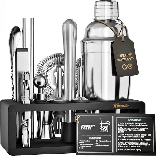 Mixnate Cocktail Shaker Bar Set