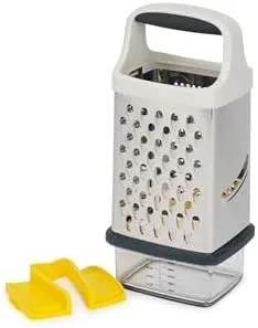 Multi-Grip Box Grater with Container