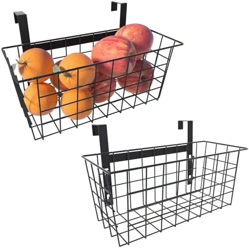 Hang Storage Off a Cabinet Door Instead of Using More Shelf Room