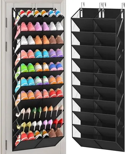 Catch Shoes on the Back of the Front Door Instead of the Entry Floor
