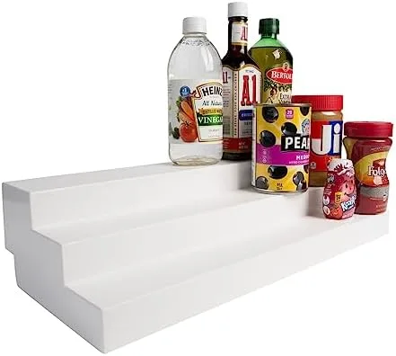 Add a Shelf Riser So a Single Shelf Holds Two Rows Instead of One