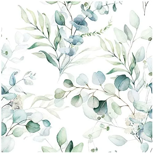 HAOKHOME Botanical Peel and Stick Wallpaper