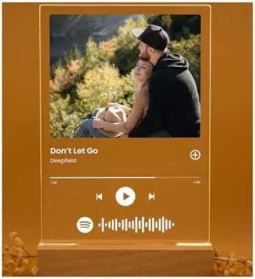 Personalized Spotify Code Music Plaque