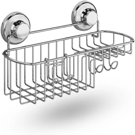 Hang a Caddy That Doesn't Rust or Leave a Ring on the Tile
