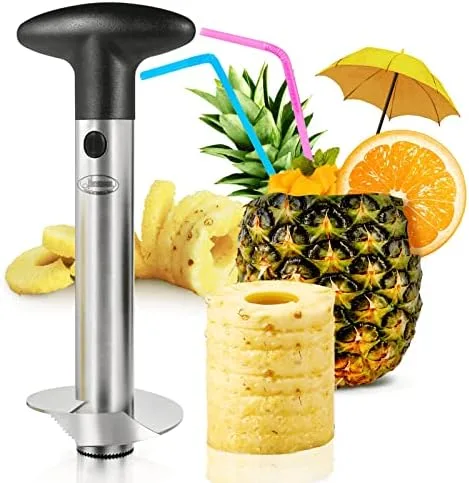 Stainless Steel Pineapple Corer and Slicer