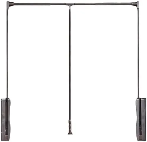 Bring a High Rod Down to Reach Instead of Grabbing a Step Stool