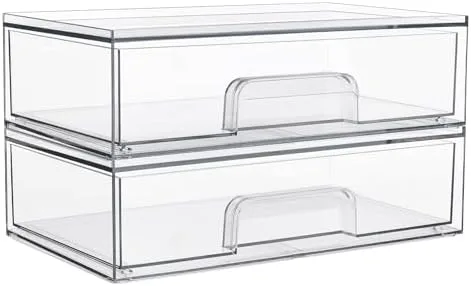 Stack Shallow Trays Inside a Deep Drawer Instead of Wasting the Height