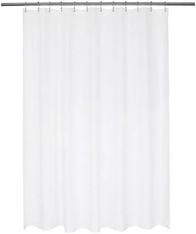 Nylon fabric shower curtain liner