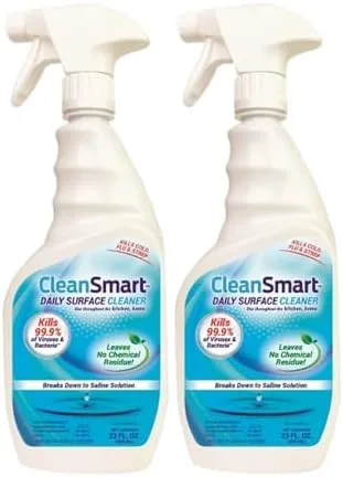 Disinfect a Counter With a Wipe-and-Go Spray So a Germ-Spreading Rag Never Enters the Picture
