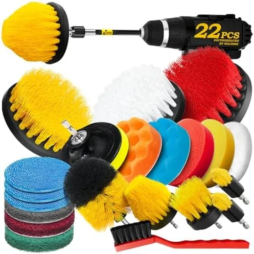 Scrub Grout Lines With a Drill-Mounted Brush and Save an Hour Off Your Knees