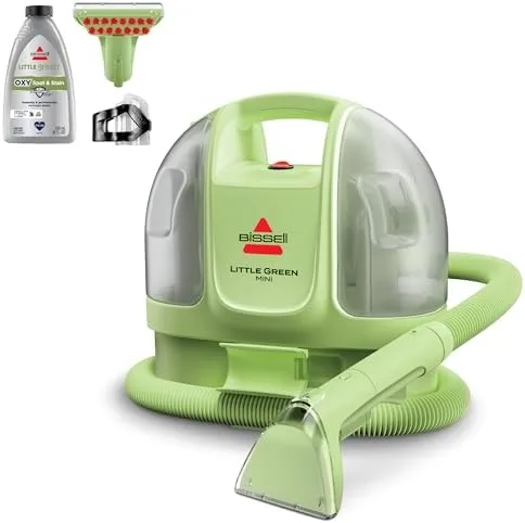 Spot-Clean a Carpet Stain With a Portable Extractor Before Scrubbing Pushes It Deeper