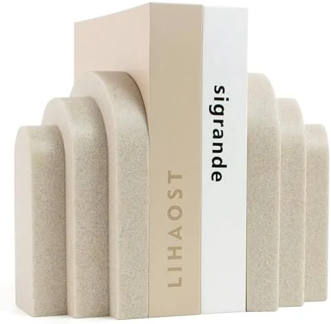 Fluted Bookend Set