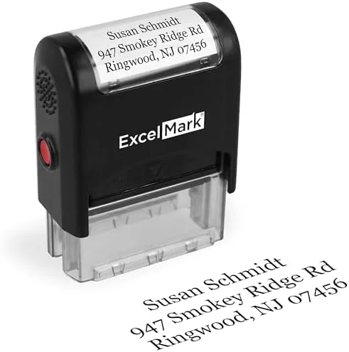 Self-Inking Personalized Name Stamp