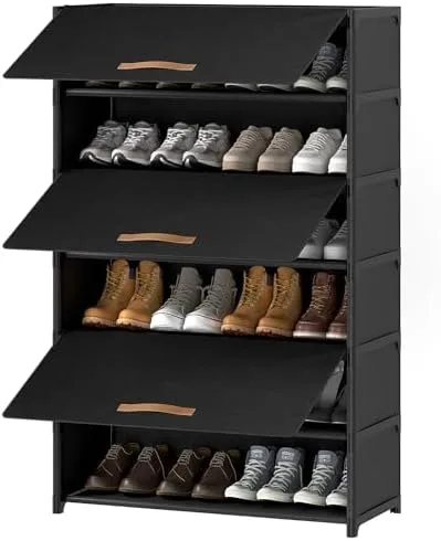 Fit Real Shoe Storage Into the Depth a Hallway Has