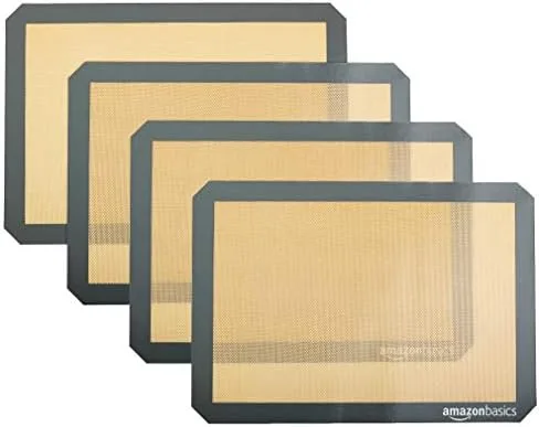 Silicone Baking Mat Set, 4-Pack