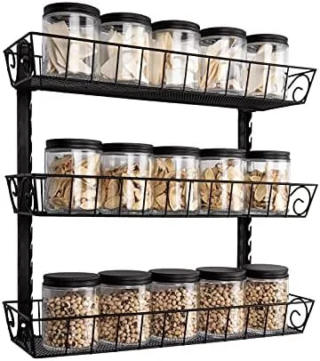 Mount a Slim Rack Into the Sliver of Wall Right Next to the Corner Unit