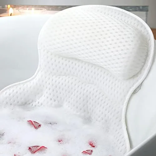 Spa Bath Pillow with Suction Cups