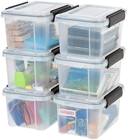 Stack Overflow Supplies in Latch-Lid Bins Instead of Loose Boxes
