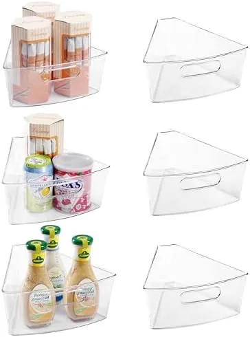 Stack Bins Along the Angled Back Wall Instead of Leaving It Empty