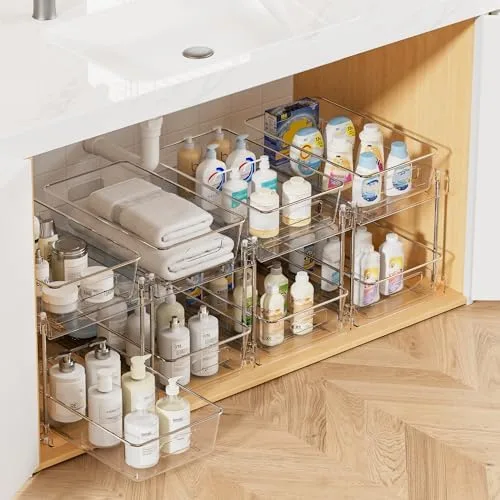 Pull-Out Under-Sink Storage Bins