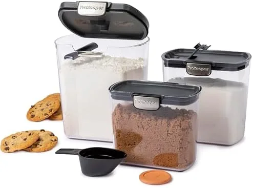 Stack Canisters Instead of Lining Them Up Across a Shelf That Doesn't Have the Width