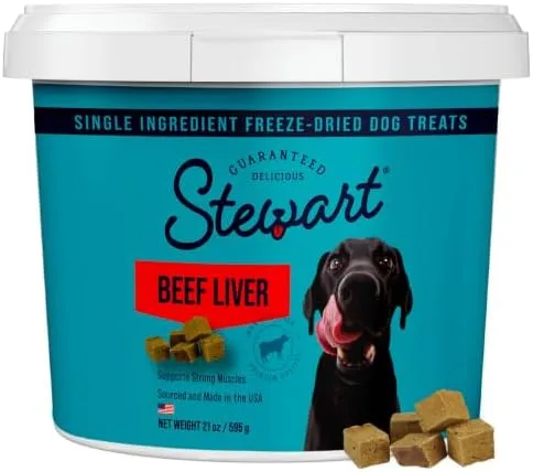 Stewart Freeze-Dried Beef Liver Dog Treats