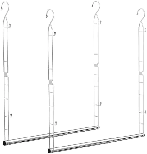 Stack a Second Rod Under the First and Double a Closet's Hanging Space