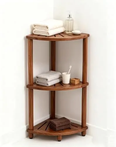 Fill the Corner Where Two Walls Meet With a Shelf Unit Built for It