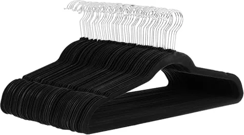 Swap Wire Hangers for a Slim Matching Set and Free Up a Third of the Rod