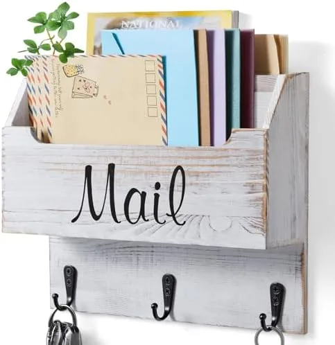 Catch Mail in a Wall-Mounted Slot Organizer the Moment It Arrives