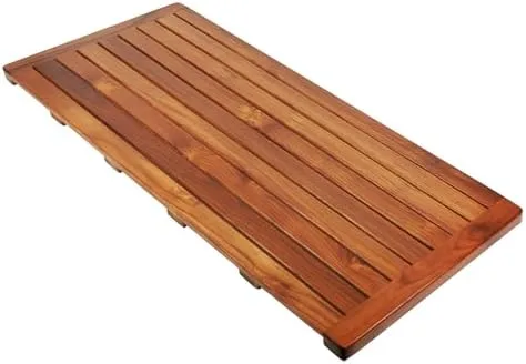 Teak Wood Shower Floor Mat