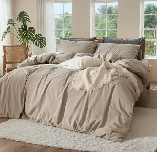 Pure Linen Blend Sheet Set, 4-Piece