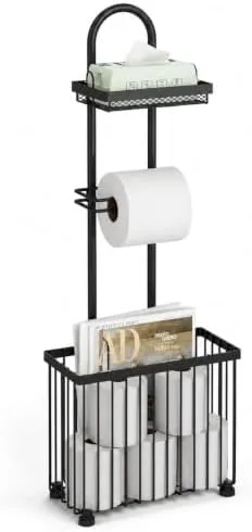 Give a Tower's Open Frame a Second Job as a Small Magazine Rack