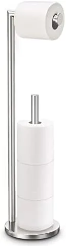 Pick a Stand With a Weighted Base So It Won't Tip When a Roll's Pulled