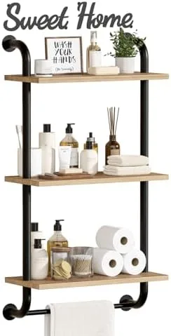 Mount a Slim Shelf With a Wire Basket Built Into the Bottom Tier