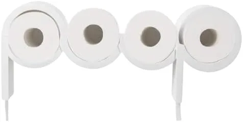 Line Up Four Rolls in One Wall Mount Instead of a Single Bar