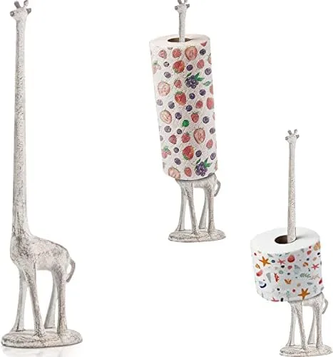 Let a Giraffe's Long Neck Curve Into the Holder Instead of a Plain Bar