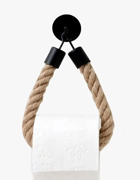 Loop a Thick Rope Through a Wall Hook for Texture a Metal Bar Can't Give