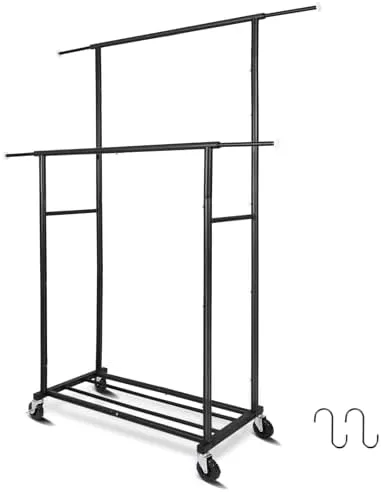Double the Hanging Rods Without Doubling the Footprint