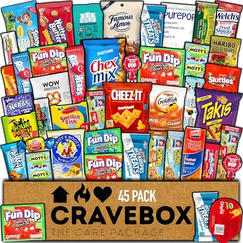 Ultimate Snack Care Package, 45-Count