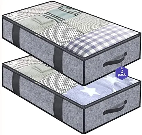 Slide Off-Season Clothes Under the Bed Instead of Into a Packed Closet