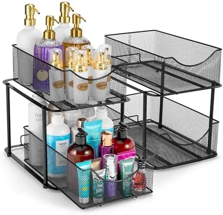 Slide a Two-Tier Drawer Forward Instead of Digging Past What's in Front