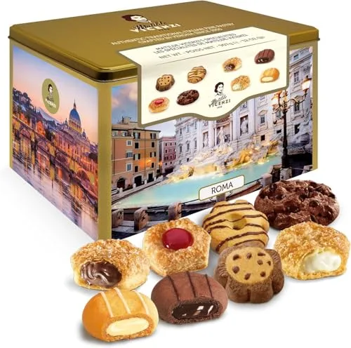 Vicenzi Roma Italian Cookie Tin