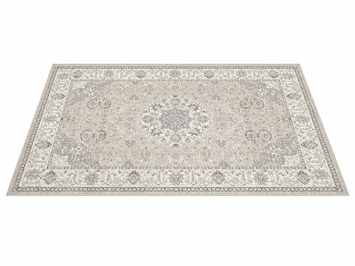 Vintage Medallion Entry Rug