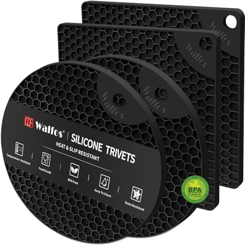 Walfos Silicone Trivet Set