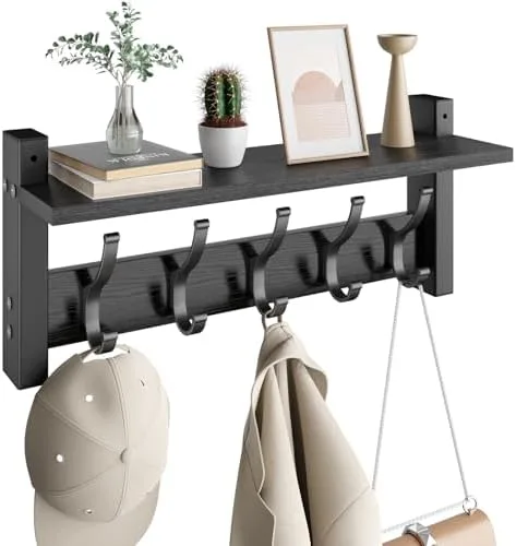 Give One Hook and a Shelf Instead of Sharing a Crowded Rack