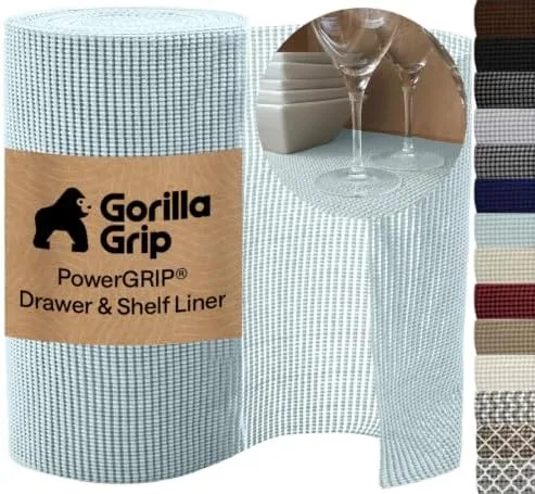 Line the Bottom Shelf So a Spill Doesn't Ruin the Shelf Underneath